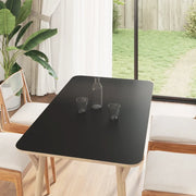 Adesivo per mobili autoadesivo nero opaco 90x500 cm PVC 155772