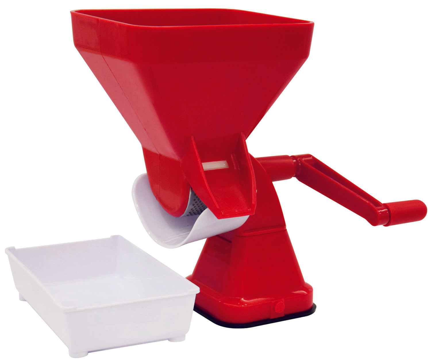 PASSAPOMODORO MANUALE JOLLY CON VENTOSA E VASCHETTA RACCOGLI POLPA -00145