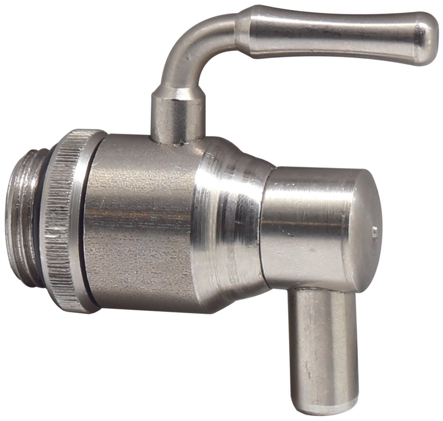 RUBINETTO INOX DROP TOP ANTIGOCCIA 1/2" PER CONTENITORE OLIO INOX