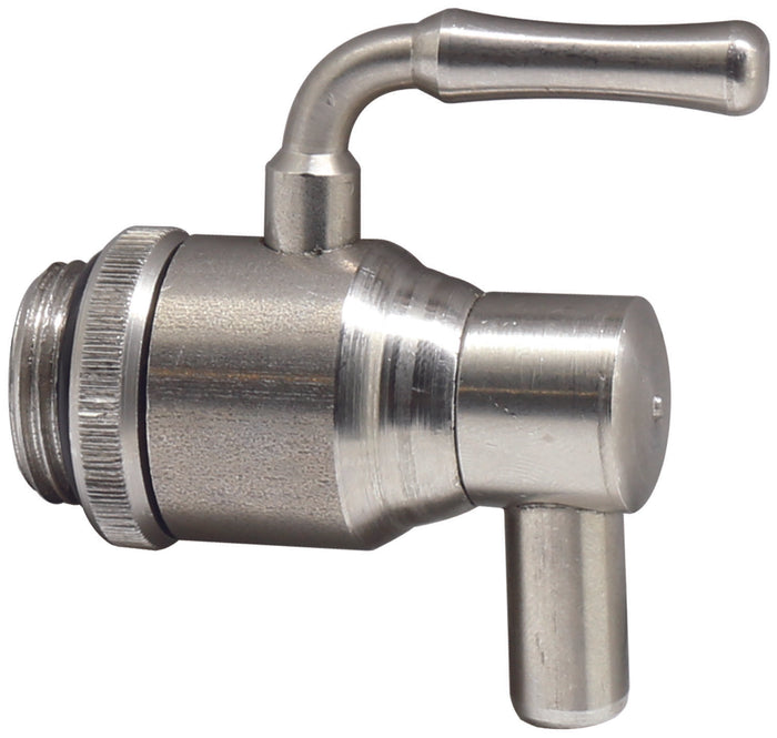 RUBINETTO INOX DROP TOP ANTIGOCCIA 1/2" PER CONTENITORE OLIO INOX