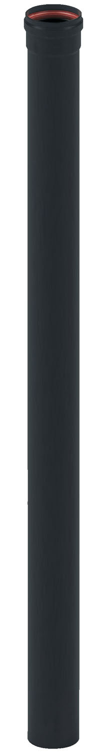 TUBO IN ACCIAIO PESANTE SMALTATO PORCELLANATO PELLET AETERNUM 8X100