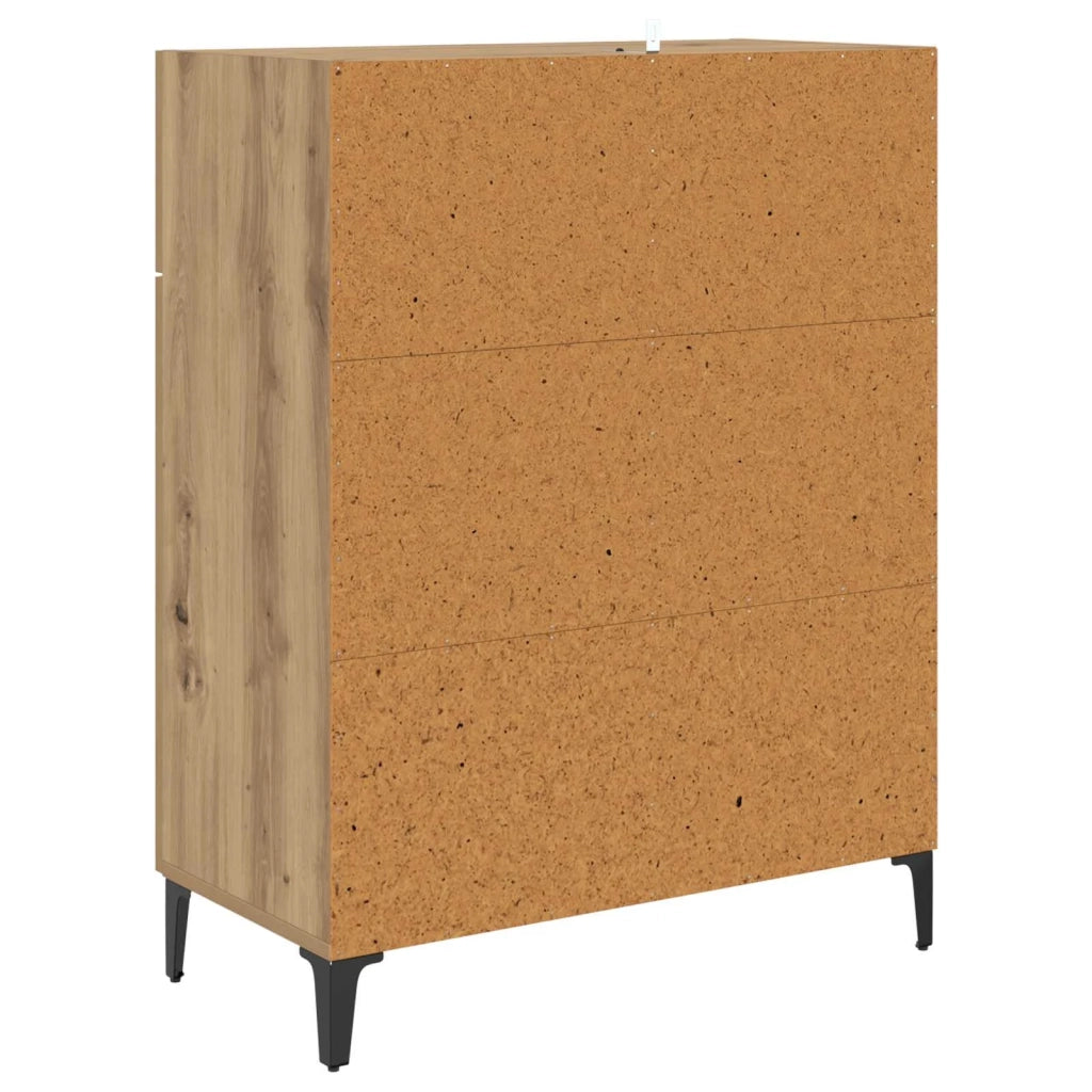 Credenza Rovere artigianale 69,5 x 34 x 90 cm Legno multistrato 880680