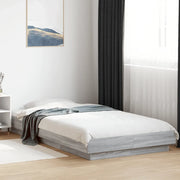 Giroletto-Struttura Letto Grigio Sonoma 100x200 cm in Legno Multistrato 759955