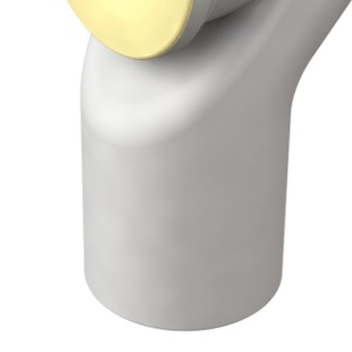 Manicotto prolunga a collo di cigno per WC ingresso D 80-110 mm