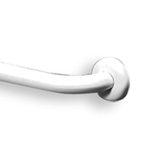 Maniglia cm 50 per disabili inox bianco made in italy