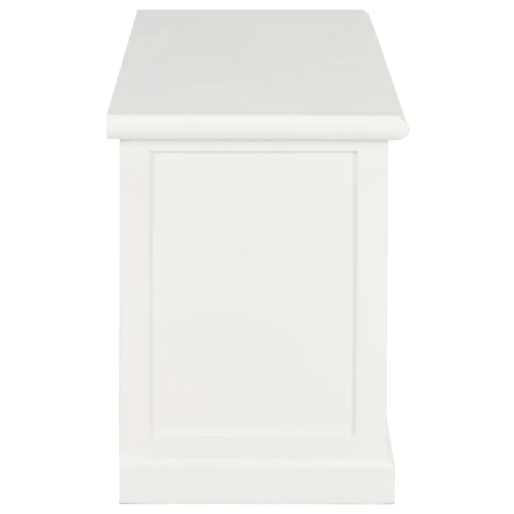 Mobile Porta TV Bianco 90x30x40 cm in Legno cod mxl 34033