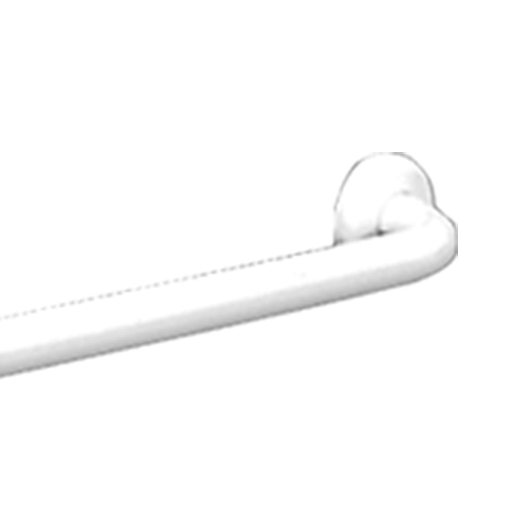 Maniglia cm 60 bagni disabili goman in acciaio inox bianco