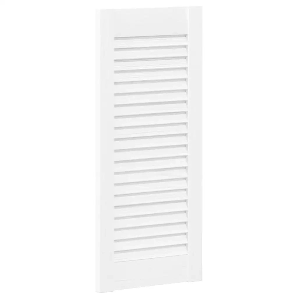 vidaXL Ante a Lamelle 4 pz Bianche 61,5x29,5 cm