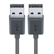 Trade Shop - Cavo Dati Doppio Usb 2.0 Maschio - Maschio Prolunga 3 Metri 480mbps Usb2.0-m3.0m -