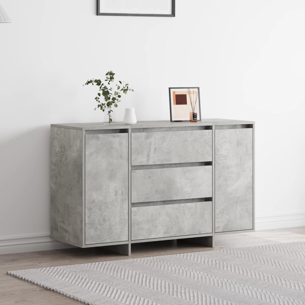 Mobile Concreto Grigio 120x41x75 cm Legno ingegnerizzato