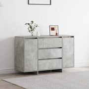 Mobile Concreto Grigio 120x41x75 cm Legno ingegnerizzato