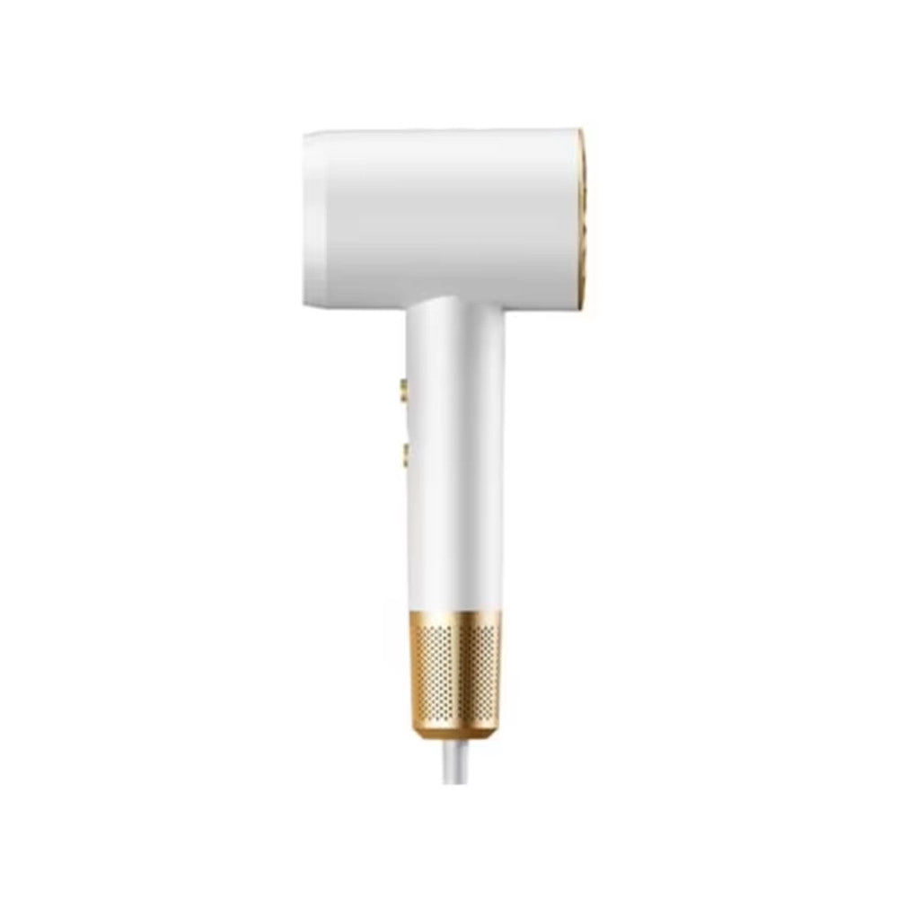Trade Shop - Asciugacapelli Q-f001 2 Velocità 2 Temperature Tecnologia Ionica Impugnatura Ergonomica -