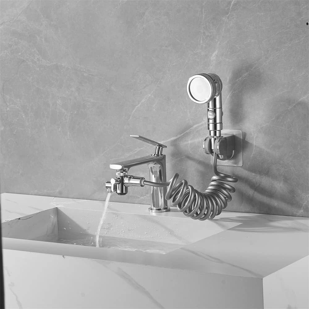Trade Shop - Valvola Deviatrice Rubinetto Bagno Cucina Collegamento Doccia A Mano Bidet 87501 -
