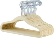 Slittini per vestiario in velluto per bambini e bambini piccoli 30 pezzi beige 295 cm