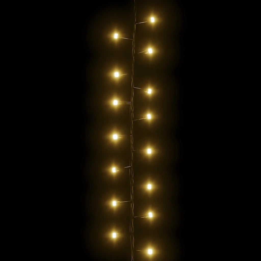 Stringa LED Compatta con 3000 Luci LED Bianco Caldo 65 m PVC CFW6213468