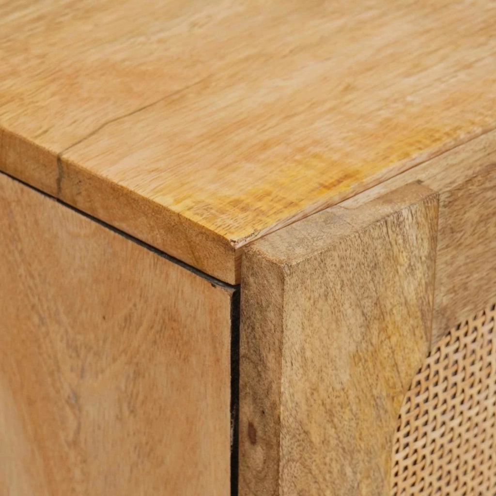 Credenza Marrone 40 x 33 x 110 cm Legno di mango massello