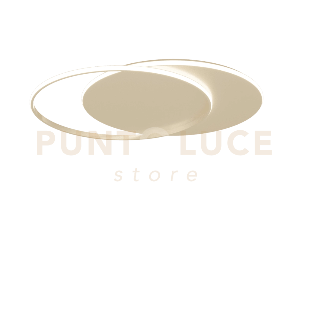 MERCURY APPLIQUE PLAFONIERA GRENDE GOLD LED CCT 3000 4000K 7950LM 65W