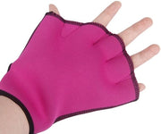 Manubri per nuoto in neoprene - addestramento alla resistenza idrodinamica - remo/manubri - manubri per allenamento - forma ergonomiche - alto livello di comfort - manubri per nuoto