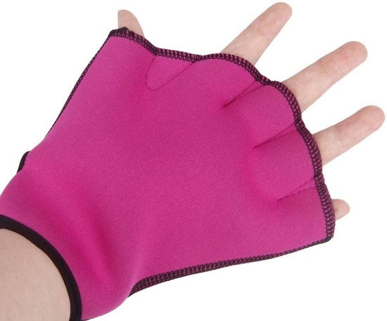 Manubri per nuoto in neoprene - addestramento alla resistenza idrodinamica - remo/manubri - manubri per allenamento - forma ergonomiche - alto livello di comfort - manubri per nuoto