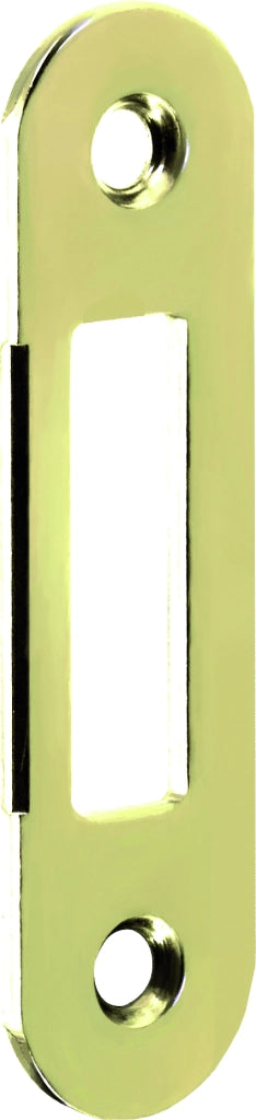 Bonaiti CONTROPIASTRA B/TONDO mm.240x22 ottone lucido