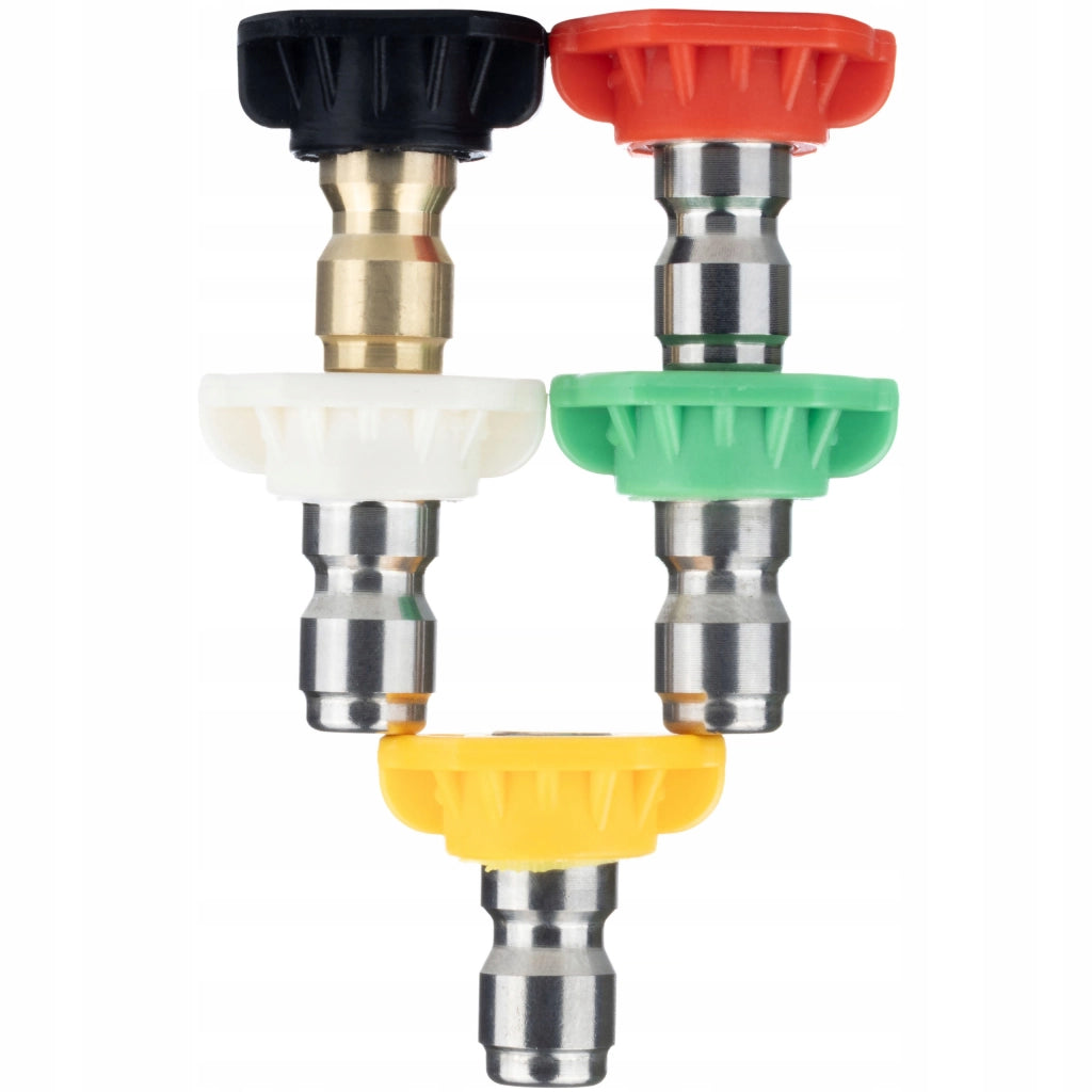 Set di Ugelli per Idropulitrice Rosfix JetSpray 5x040 – Quick Connect 1/4" | Angoli 0°–60° | Orifizio 0,040"