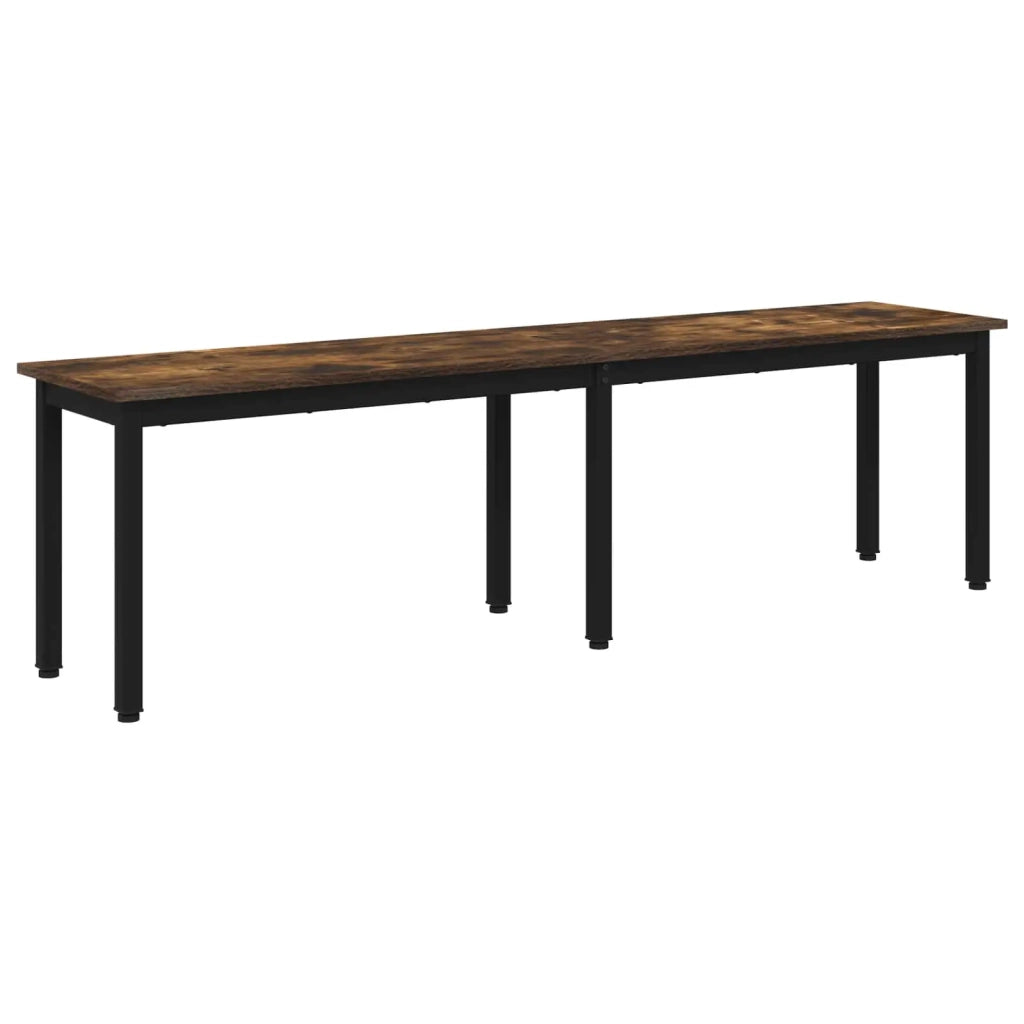 panchina Quercia Fumosa 160 x 35 x 45 cm Legno multistrato 892604
