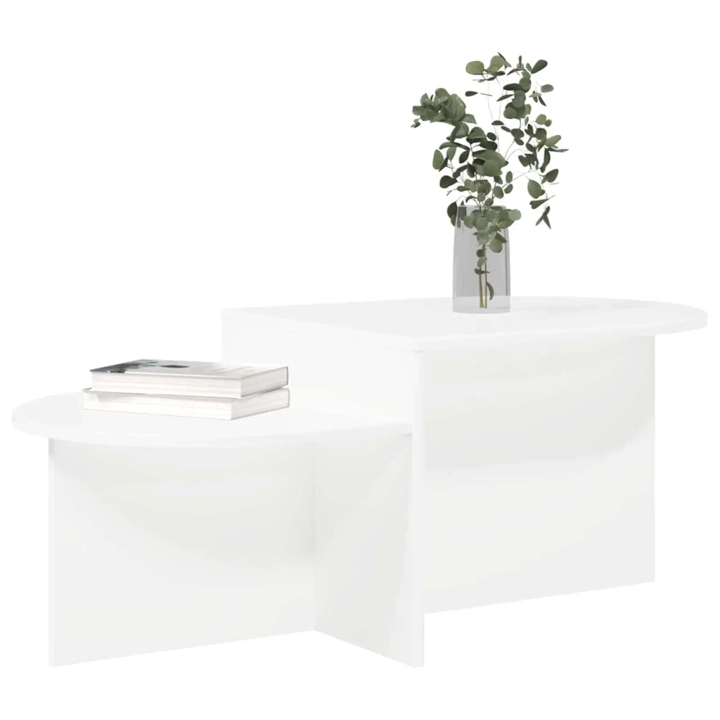 Tavolino da salotto Bianco 100 x 50 x 40 cm 8001046
