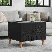 Tavolino da salotto Nero 49 x 50 x 40 cm Legno ingegnerizzato 894276