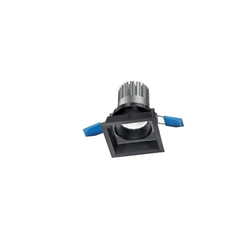 DOWNLIGHT FISSO DA INCASSO DUO QUADRATO 8,5W 3000K 40° 890LM - NERO
