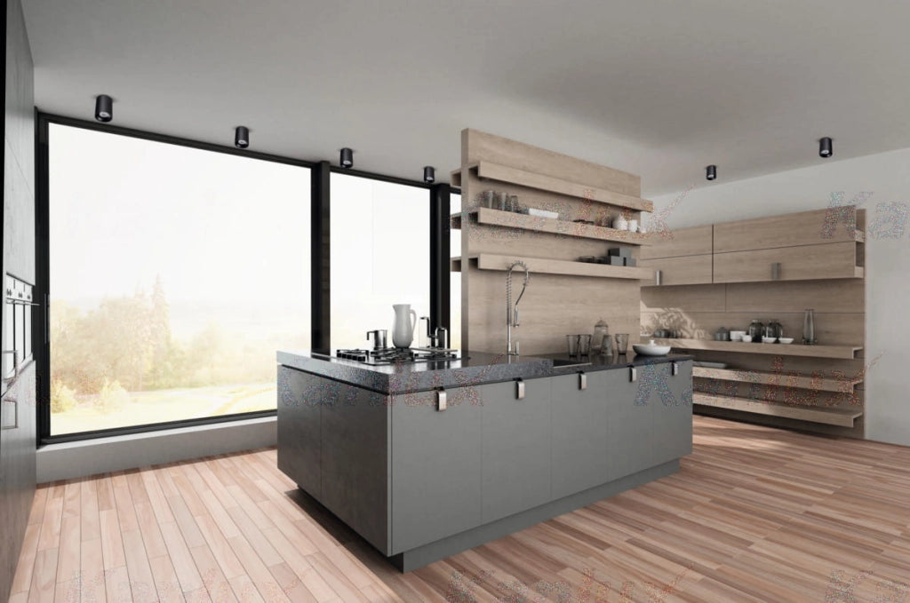 Plafoniera Kanlux RITI nera GU10 25W modello 27567