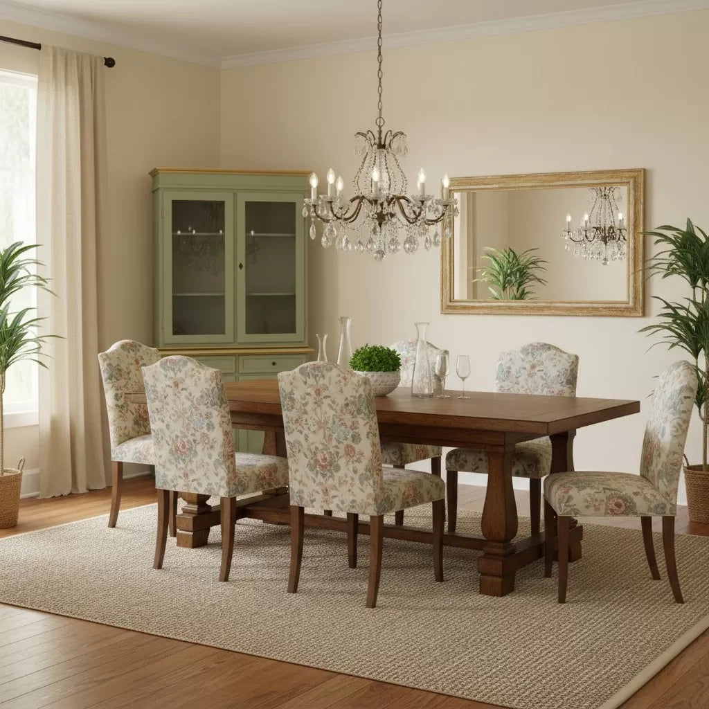 Cristalliera 2 porte shabby legno verde salvia decorata filo oro 105x42x206 - Mobili 2G