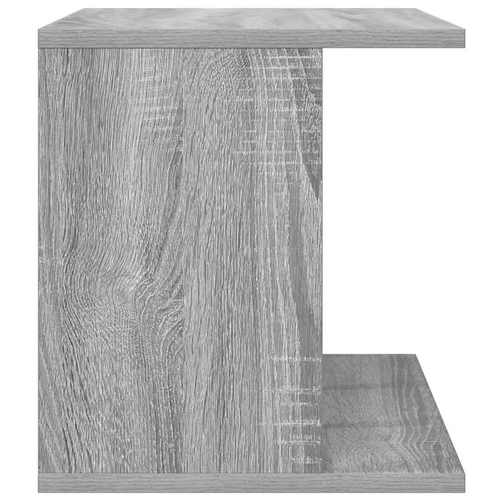 Storage per dischi in vinile Sonoma grigio 42 x 33 x 36 cm 8012839