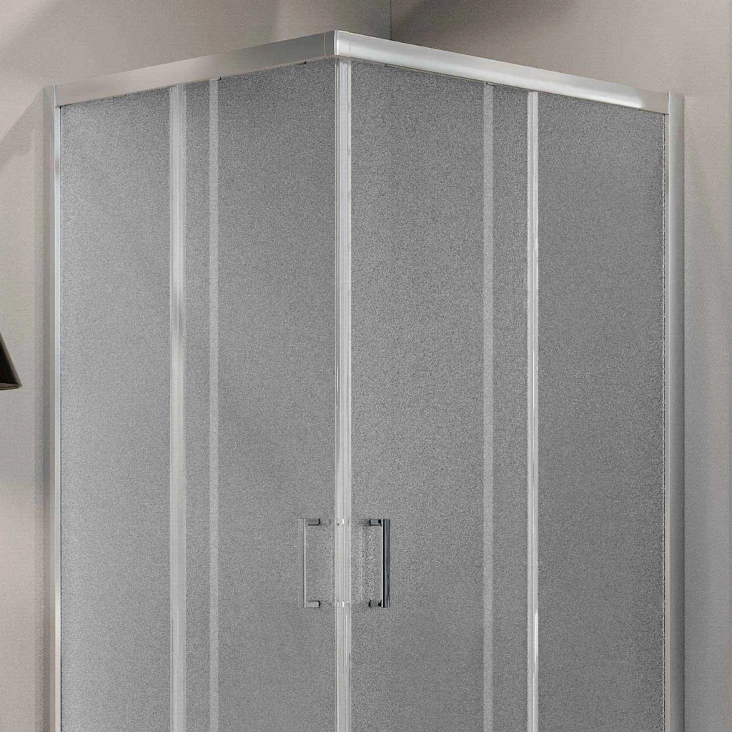 Box Doccia Rettangolare 75x100 H198 Stampato C 6mm mod. Ready
