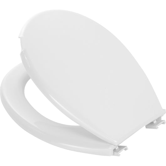 Copriwater tavoletta sedile wc bagno in polipropilene bianco 45x38cm easy