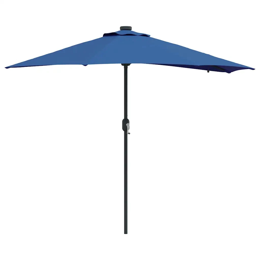 Ombrello da giardino Azzurro 294 x 150 x 223 cm 42003266