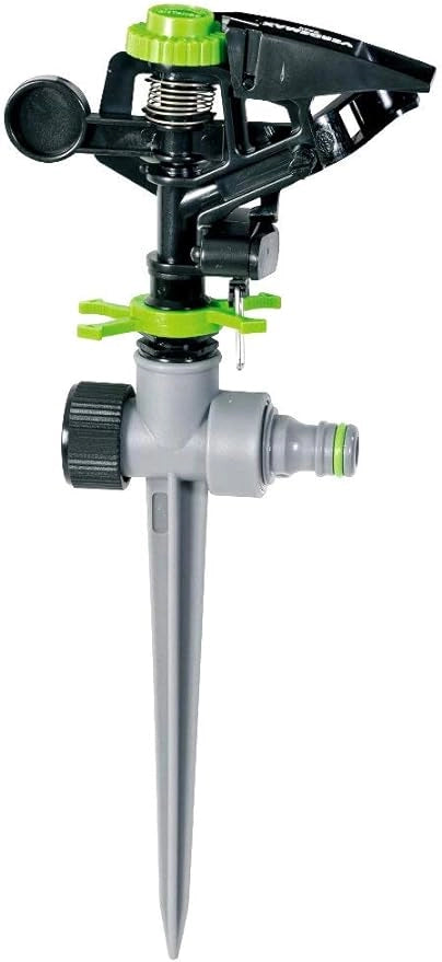 IRRIGATORE PULSANTE PLASTICA 360° VERDEMAX