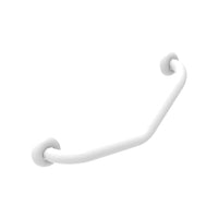 Maniglia inox diam. 45 cm.60 bianco ideale per bgani disabili ed anziani