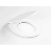 Sedile wc tavoletta in plastica carrara & matta bianco universal
