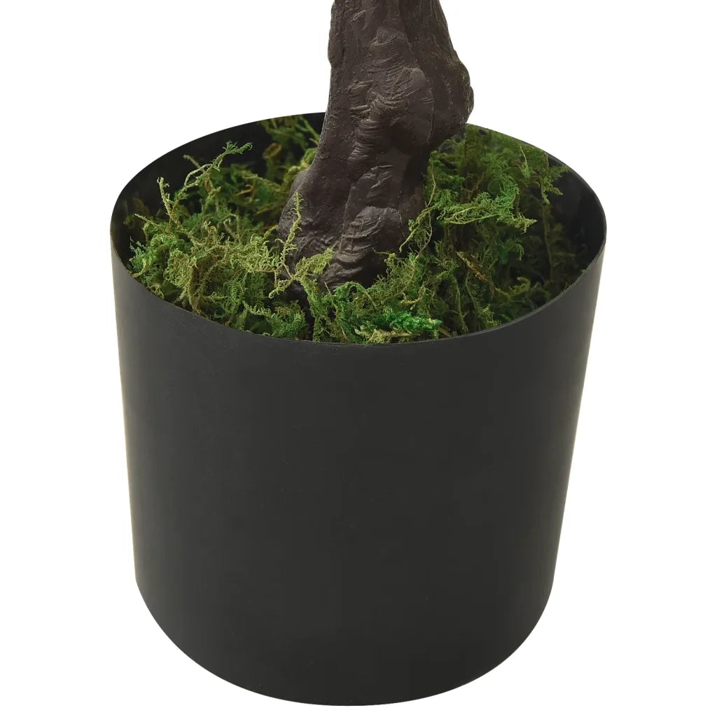 Bonsai di Pino Artificiale con Vaso-Piante Decorative 60 cm Verde 866129