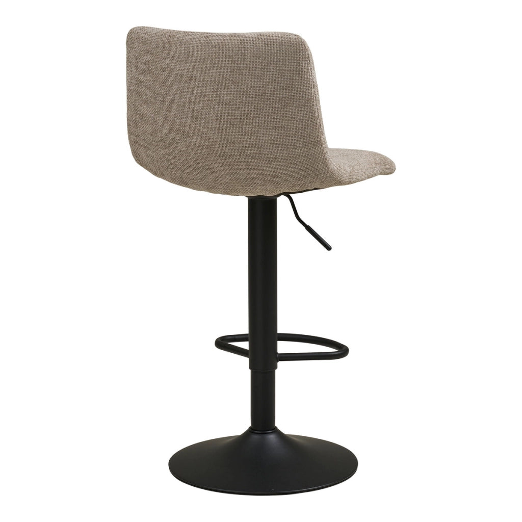 Set di 2 Sgabelli Alti Middelfart, Beige, Poliestere, 43x45x108 cm