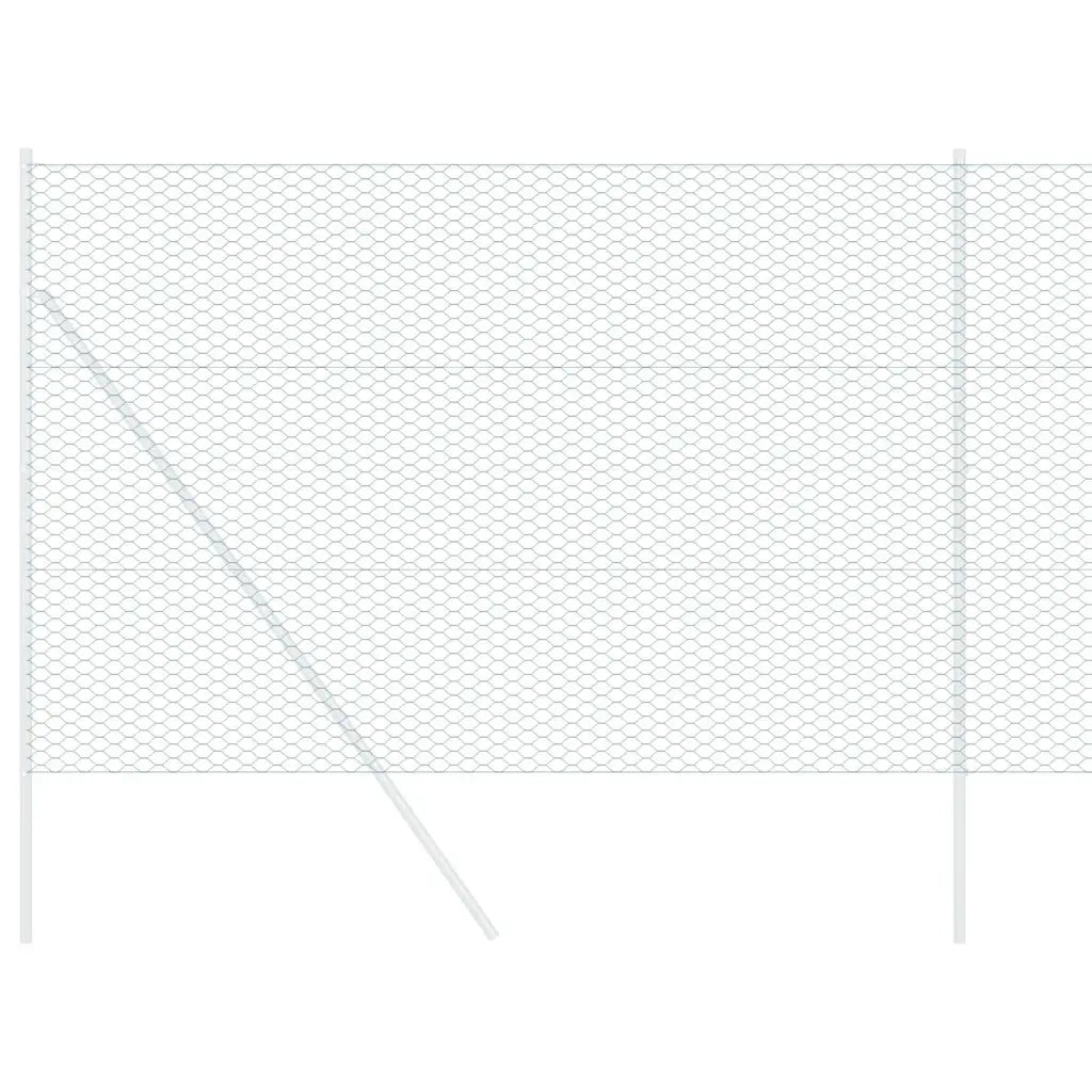 Recinzione Esagonale Verde 1,6 x 10 m PVC 42005363