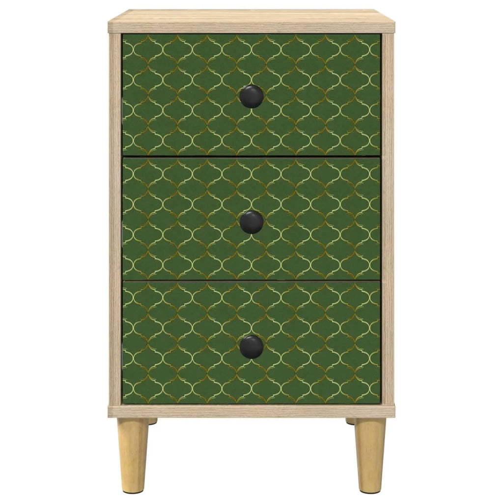 Armadio da Notte GELEEN Rovere Sonoma 36 x 33 x 60 cm 8007273