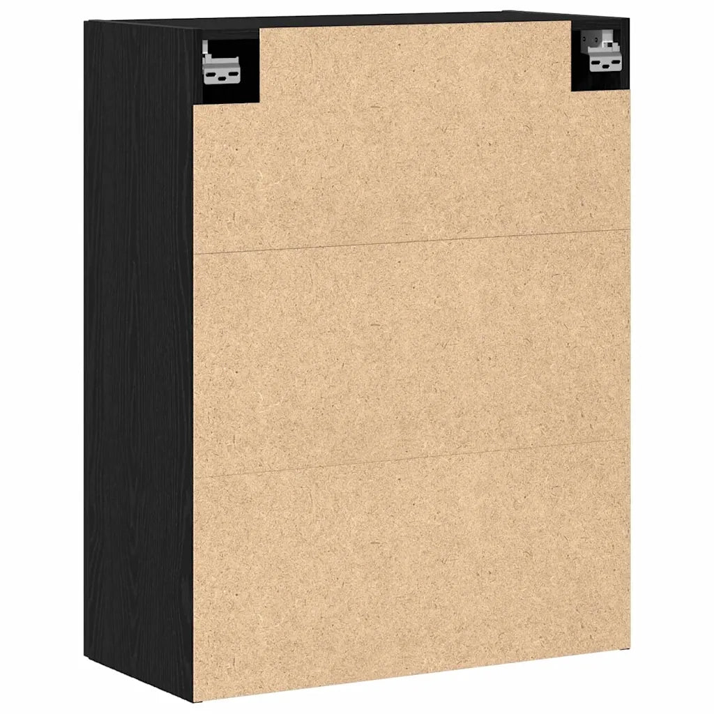 Mobile a muro Rovere Nero 69,5 x 34 x 90 cm Legno multistrato 862940
