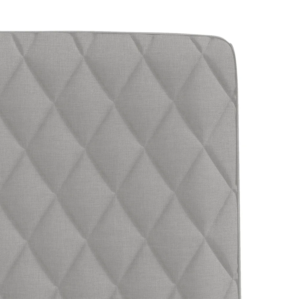 vidaXL Sedie da Pranzo 6 pz Grigio Nuvola in Tessuto