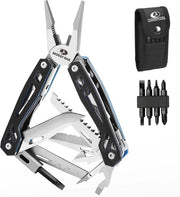 Multitool 22 in 1 - attrezzo multifunzionale - ideale per campeggiare e riparazioni - acciaio inossidabile