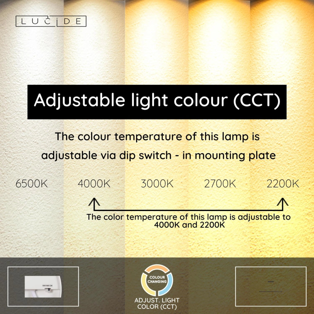 Lampada a sospensione LED FELSTED nera legno Lucide