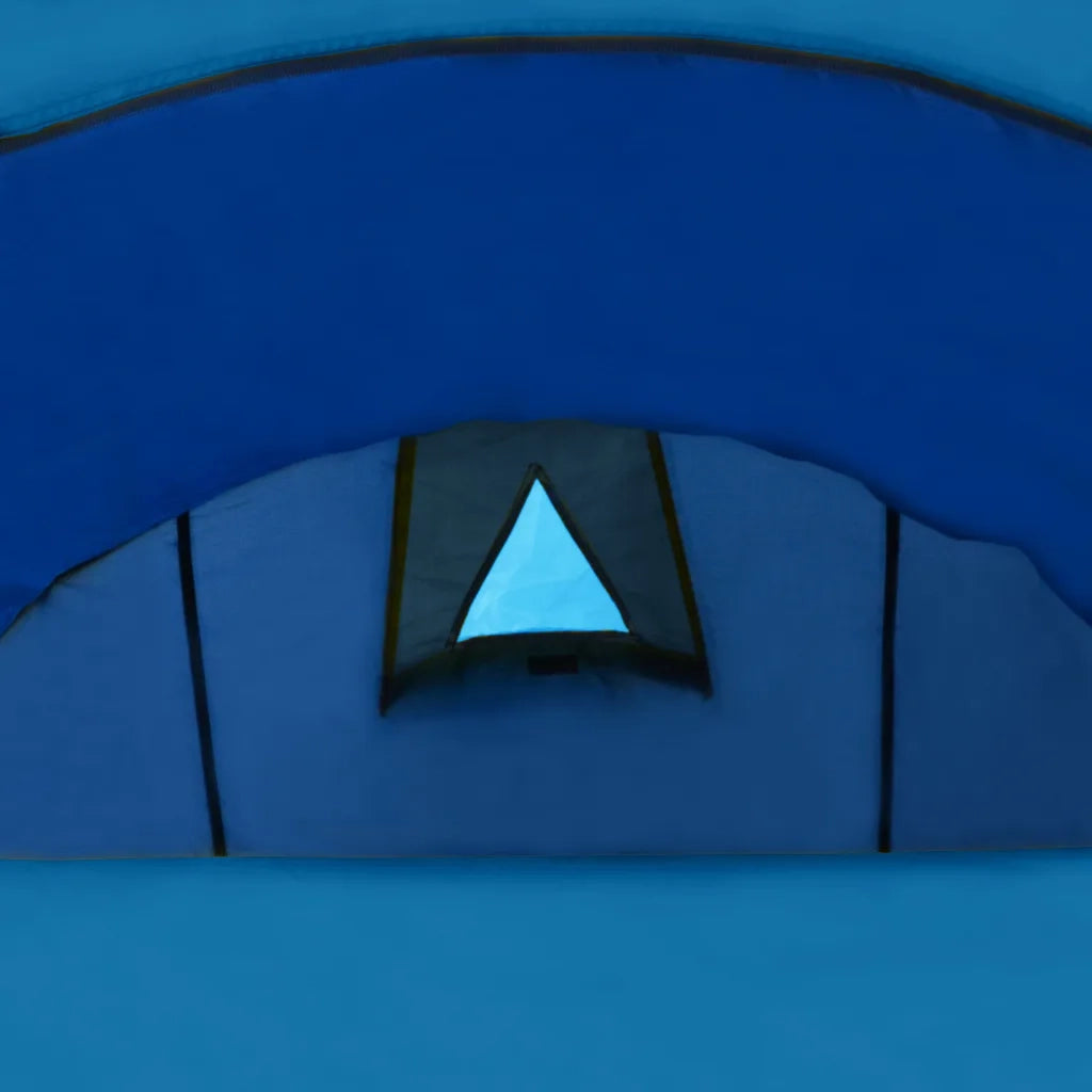 Tenda da Campeggio per 4 Persone Blu Marino/Azzurro 90515