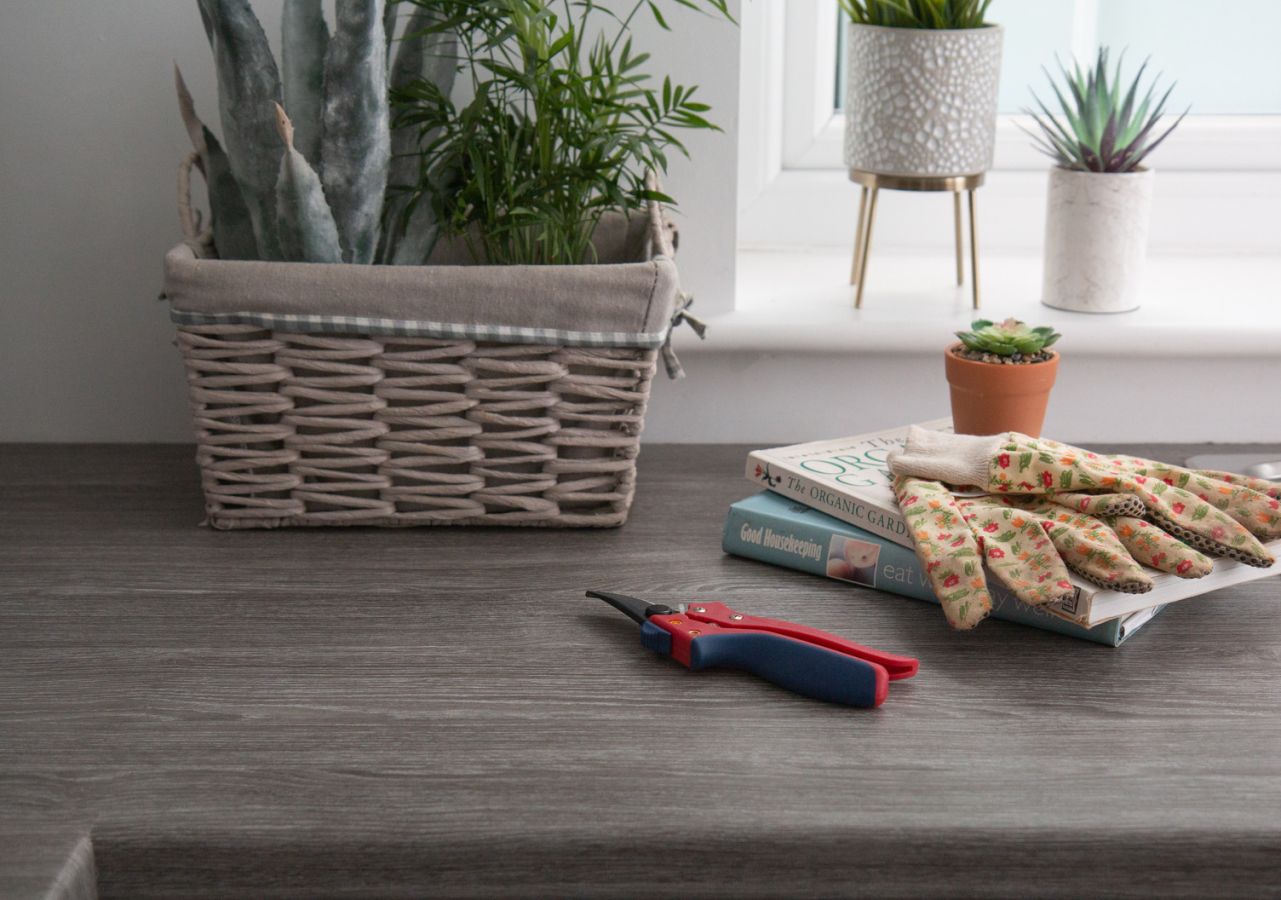 PLASTICA ADESIVA ROVERE SHEFFIELD GRIGIO DC FIX MINI 45X2