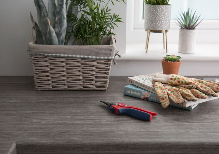 PLASTICA ADESIVA ROVERE SHEFFIELD GRIGIO DC FIX MINI 45X2