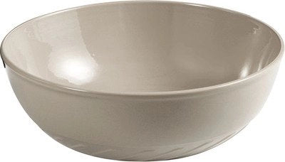 Lavabo d'appoggio d.40 slim in ceramica mod. 04 - Sabbia